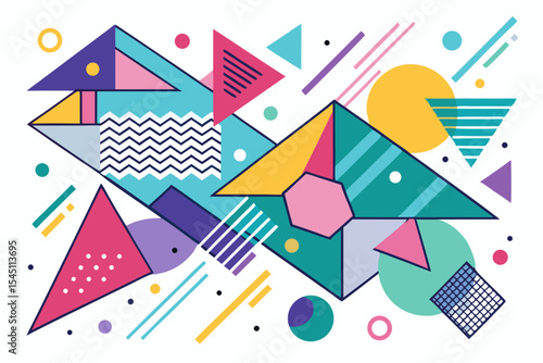  Ideal for creative projects needing a fun, energetic 80s/90s aesthetic.