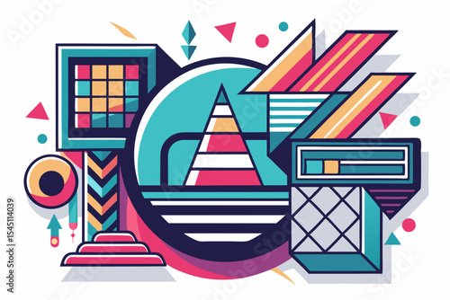  Ideal for creative projects needing a fun, energetic 80s/90s aesthetic.
