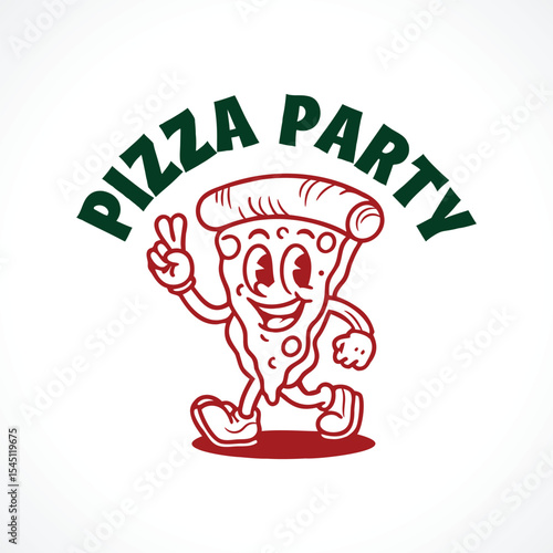 pizza logo design restaurant food