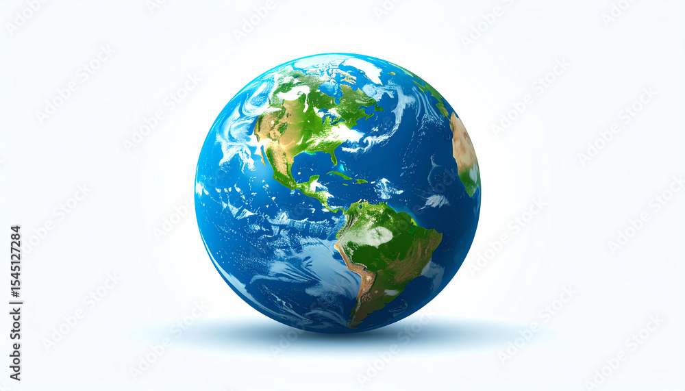 A vibrant globe showcasing the Earth's landmasses and oceans, symbolizing the planet's beauty and diversity A vibrant globe showcasing the Earth's landmasses and oceans, symbolizing the planet's beauty and diversity