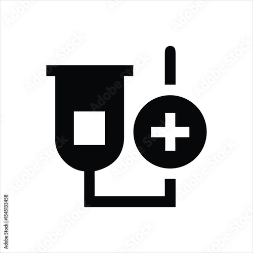 Dollar sign vector icon on a white background, a symbol of business currency