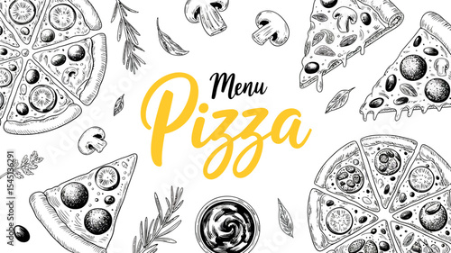 Delicious Pizza Menu A Tempting Variety of Gourmet Pizzas