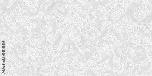 Lines Topographic contour lines map seamless wavy and curved Lines geometric topographic contour map background.