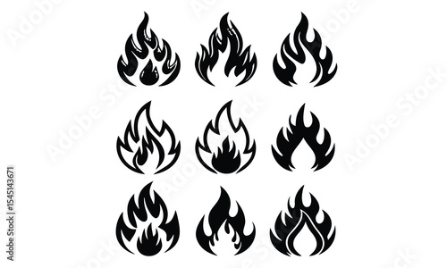Fire Icons - Classic Line Series