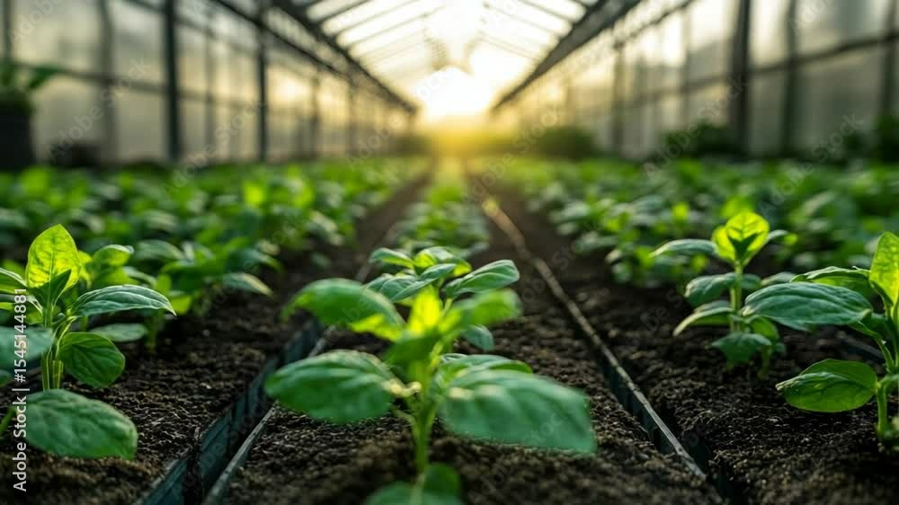 Greenhouse Seedling Growth in Natural Light Captured through Multiple Perspectives Greenhouse Seedling Growth in Natural Light Captured through Multiple Perspectives