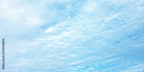 White cloud blue, beautiful nature, bright light, sunny, fresh weather, soft clouds effect on the background, Southern California air panorama 