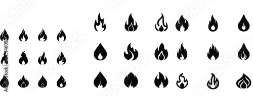 Fire Icons - Classic Line Series