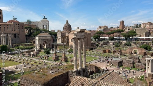Roman Forum in Rome, Italy - Forum Romanum