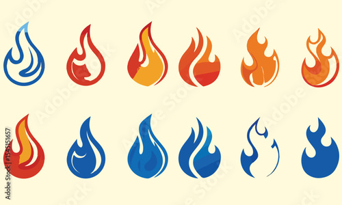 Fire Icons - Classic Line Series
