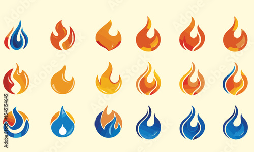 Fire Icons - Classic Line Series