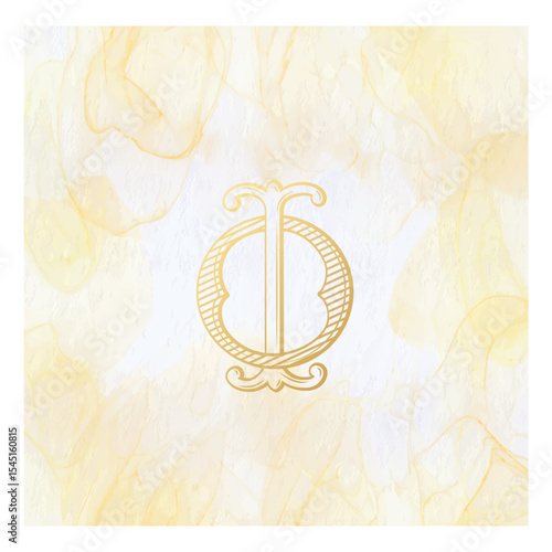 IO, OI, logo IO, Letter IO,  Monogram IO,Wedding Monogram, Wedding Logo, Logo Design , Monogram Vintage
