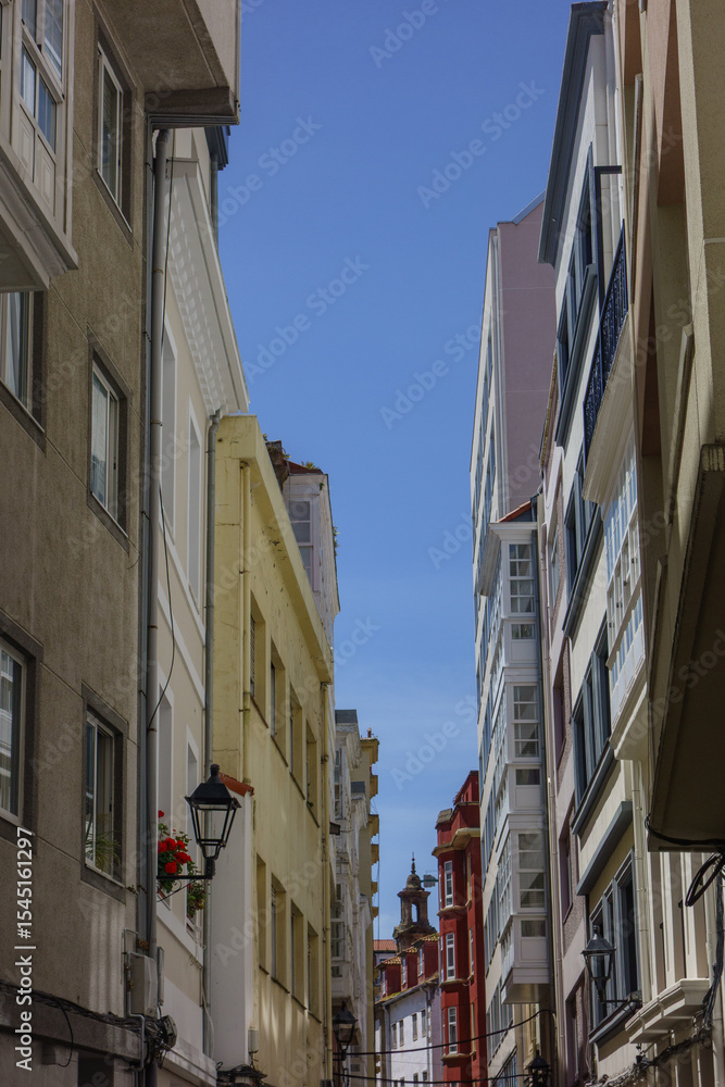 Fototapeta premium Frühling in A Coruna