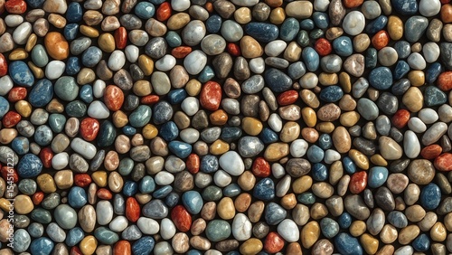 High-Detail Stone Pebbles Texture – Nature Inspired
Colorful River Stones Surface in 4K