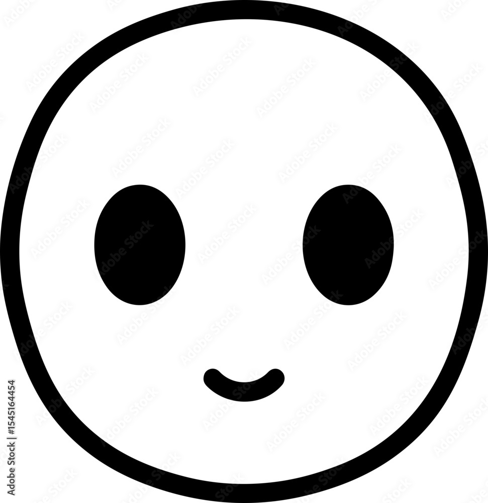 Fototapeta premium cute boy and girl baby head icon vector illustration 