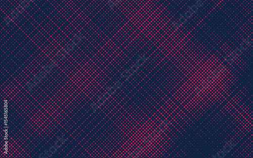 Grunge color halftone gradient texture. Faded grit noise background. Sandy gritty wallpaper. Retro pixelated backdrop. Black and white anime or manga comic overlay. Vector graphic design texture.