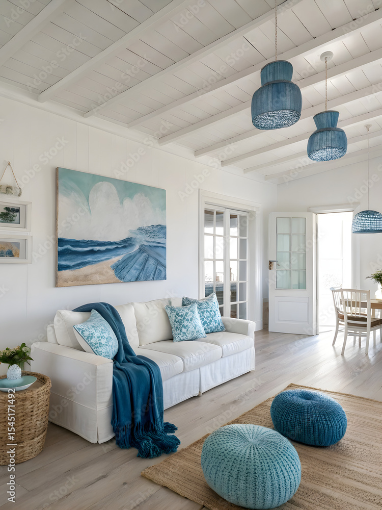 custom made wallpaper toronto digitalBright Airy Minimalist Living Room Design Coastal Style Interior