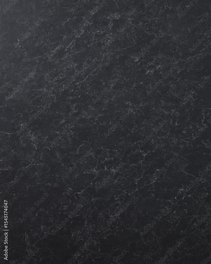 Fototapeta premium Honed black soapstone surface with delicate natural marbling