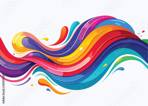 Vibrant medium shot product photography