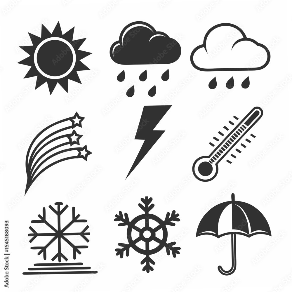weather icons set weather icons set