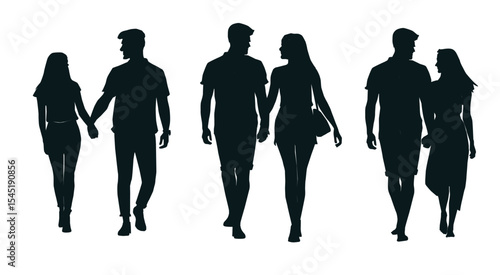walking love couples people icons