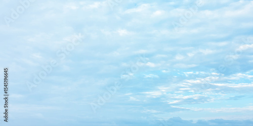 White cloud blue, beautiful nature, bright light, sunny, fresh weather, soft clouds effect on the background, Southern California air panorama 