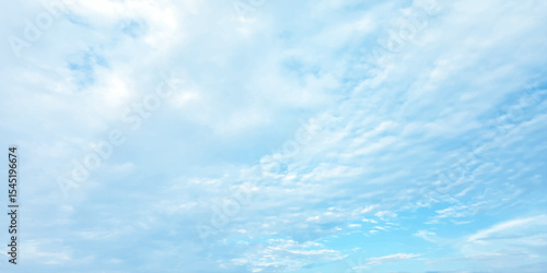 White cloud blue, beautiful nature, bright light, sunny, fresh weather, soft clouds effect on the background, Southern California air panorama 