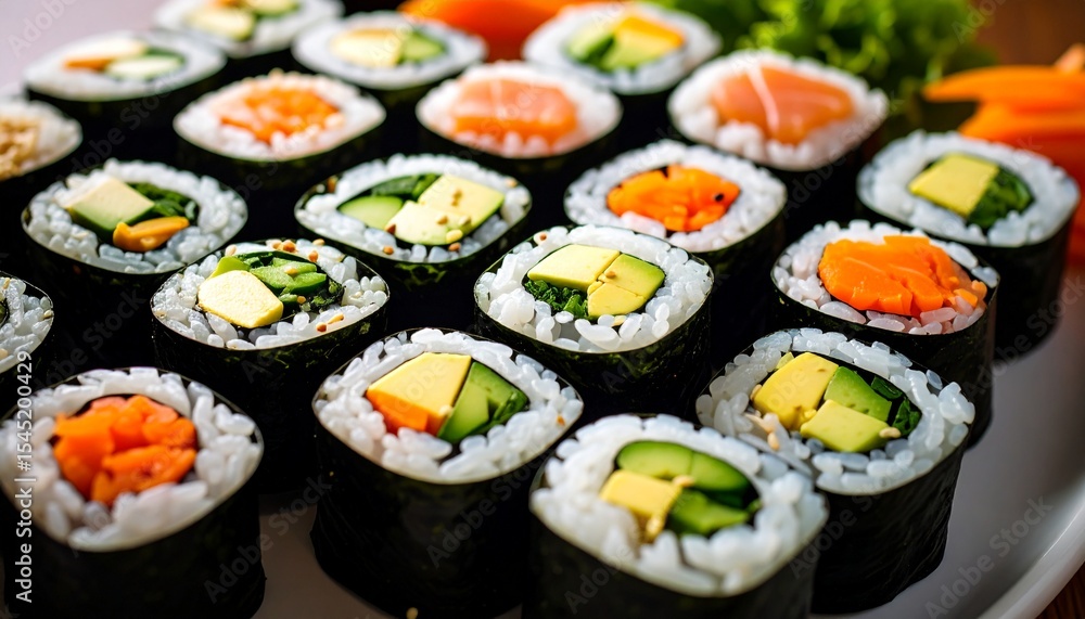 Korean Food Kimbap Korean Food Kimbap