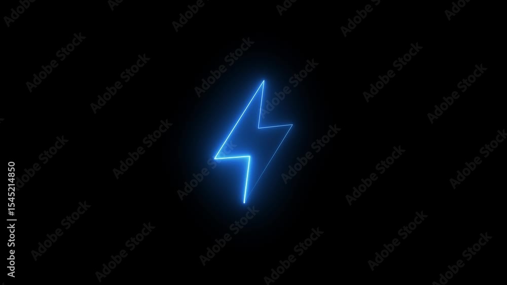 A neon charging point icon features a glowing, electric plug or battery symbol, often with vibrant neon colors, on black background . 4k video . A neon charging point icon features a glowing, electric plug or battery symbol, often with vibrant neon colors, on black background . 4k video .