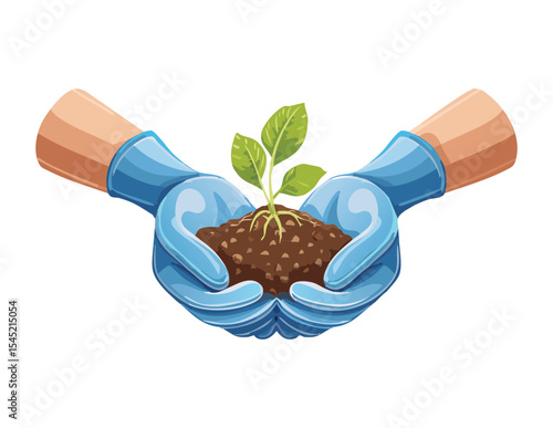 Bright Handwear for Garden Activity