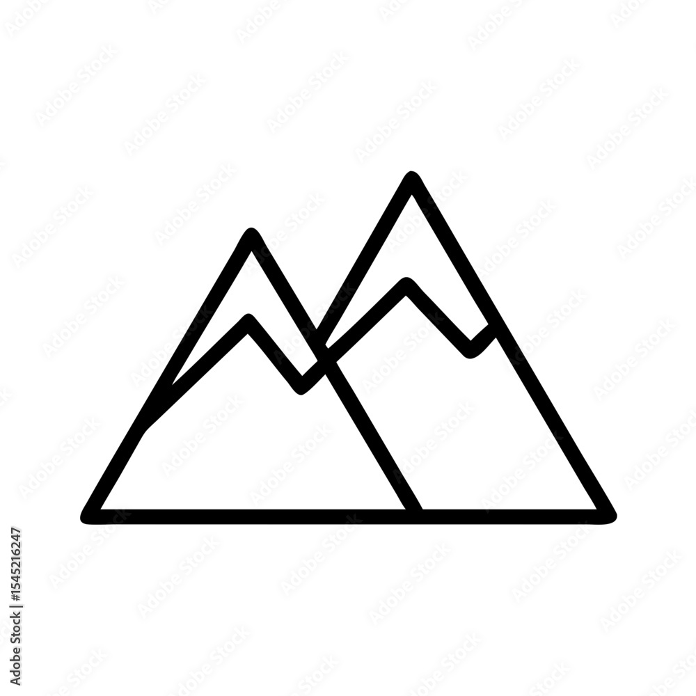 mountain icon mountain icon