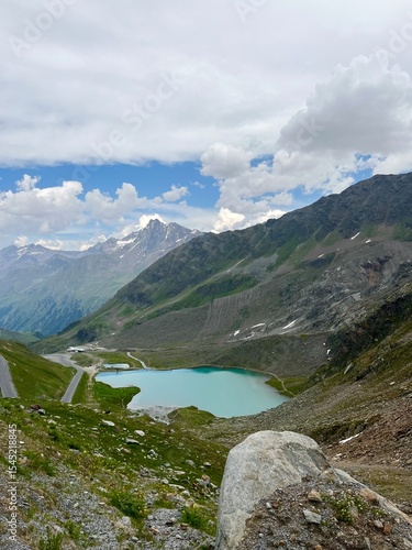 lake in the mountains