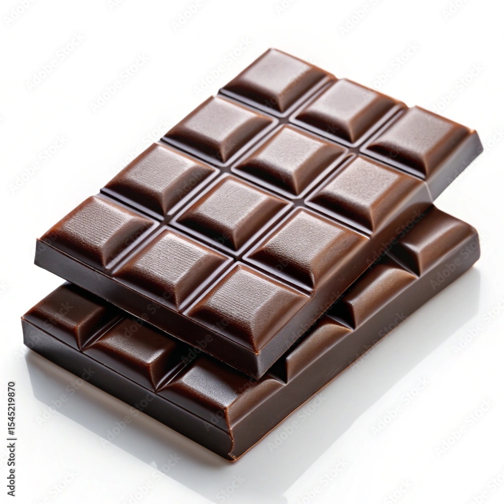 Chocolate bar mockup with clean background and copy space for sweet product packaging design Chocolate bar mockup with clean background and copy space for sweet product packaging design