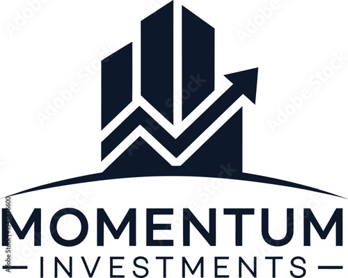 Momentum Investments logo showcasing growth and financial success. A clean, modern logo for Momentum Investments.