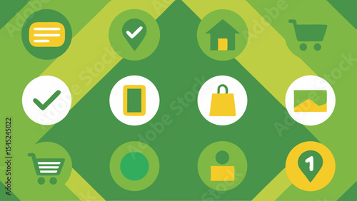 e commerce operations vector icon