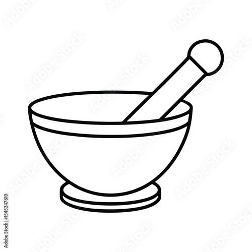 mortar line art