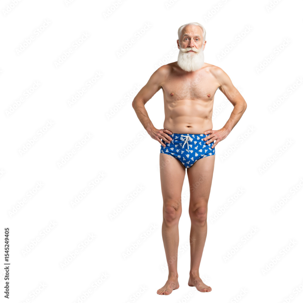 Portrait of stylish gray-haired man enjoying leisure travel – cheerful mature tourist isolated on a transparent background. Portrait of stylish gray-haired man enjoying leisure travel – cheerful mature tourist isolated on a transparent background.