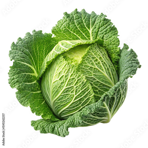 cabbage isolated on white background