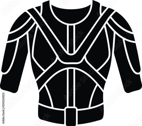 Futuristic Body Armor Icon

