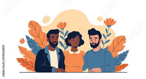Diverse Group of Friends Sharing Moments of Joy in a Positive Environment