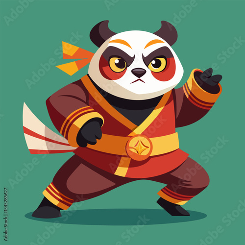 kung fu panda vector