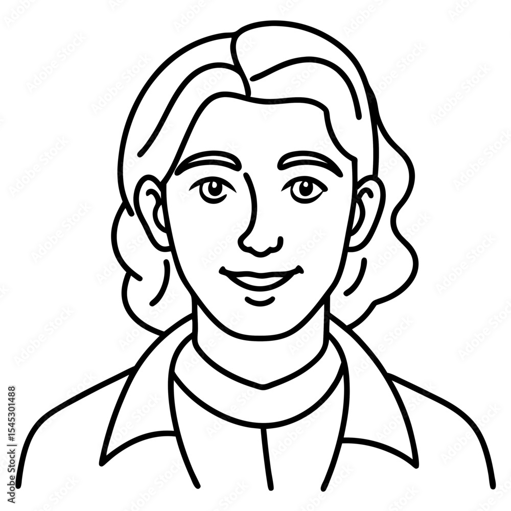 Nance line art vector Nance line art vector