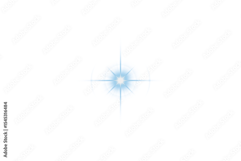 Abstract illustration of a light flare emanating from a central point on black background Abstract illustration of a light flare emanating from a central point on black background