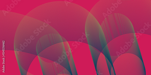 Abstract color background with modern futuristic seamless lines art design with wavy geometrical shapes and textures, curve color line on blend effect concept technology shape with dynamic background.