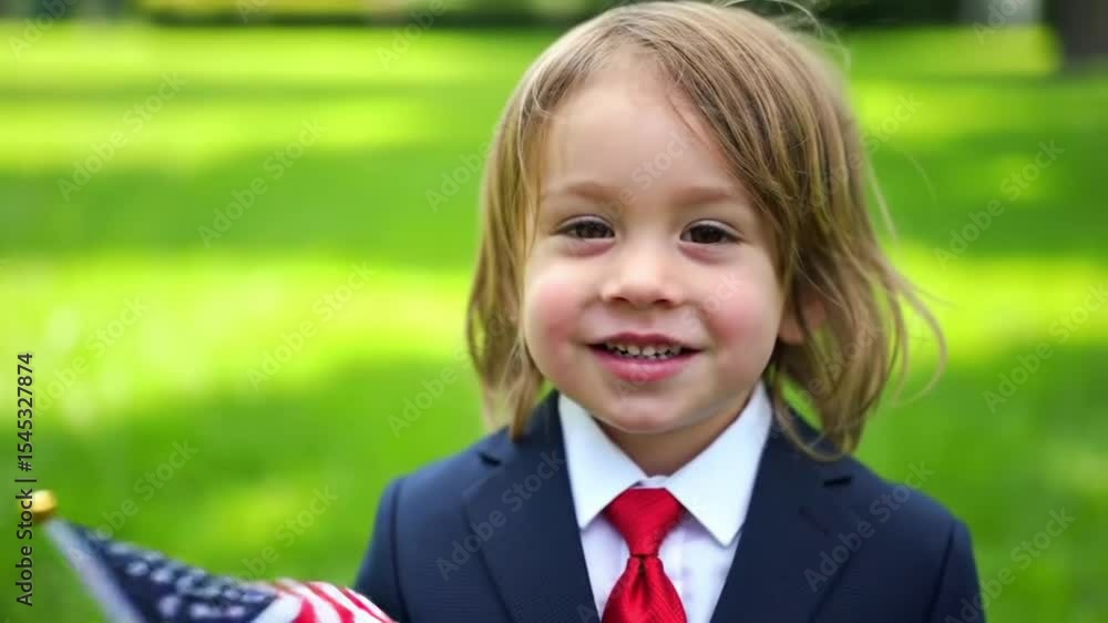 Cute little boy in suit smiling portrait happy child fashion style adorable kid formal wear outside nature Cute little boy in suit smiling portrait happy child fashion style adorable kid formal wear outside nature