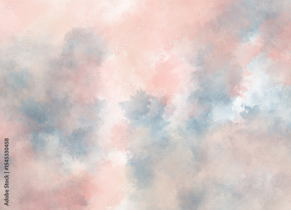 Obraz premium grunge background with clouds. watercolor background for your design.