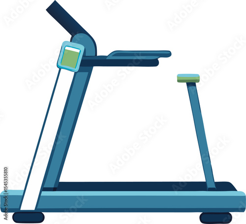  Treadmill  sign isolated on white
