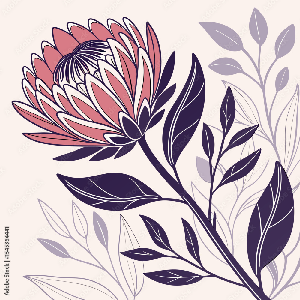 Fototapeta premium a Flower Design Project or Artwork
