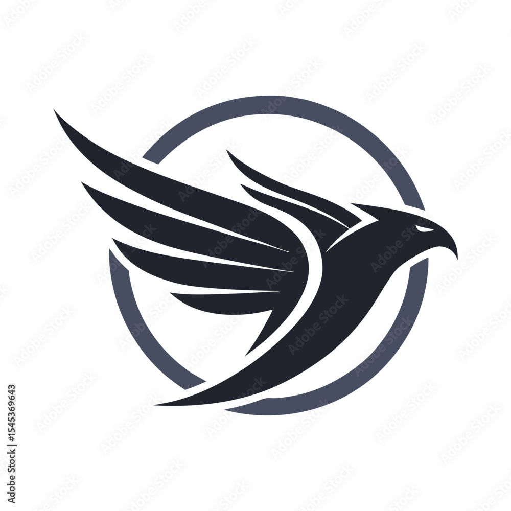 American eagle logo vector art illustration American eagle logo vector art illustration