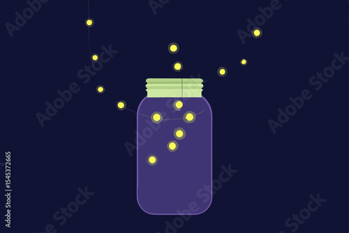 glass jar with a medicine