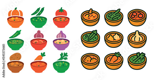 Savory Stew Icons